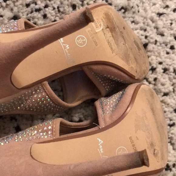 Just In✨ Suede Bling Heels - Picture 6 of 10